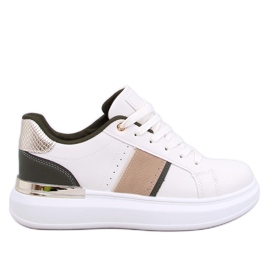 Zapatillas Holms con plataforma beige