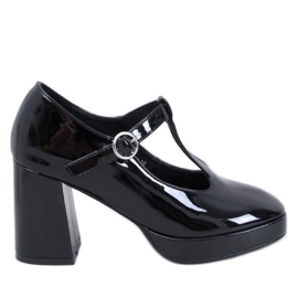 Zapatos de salón Moreton con plataforma en negro