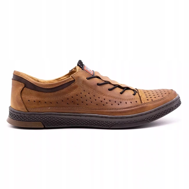 Polbut Zapatos hombre piel K22P camel marrón