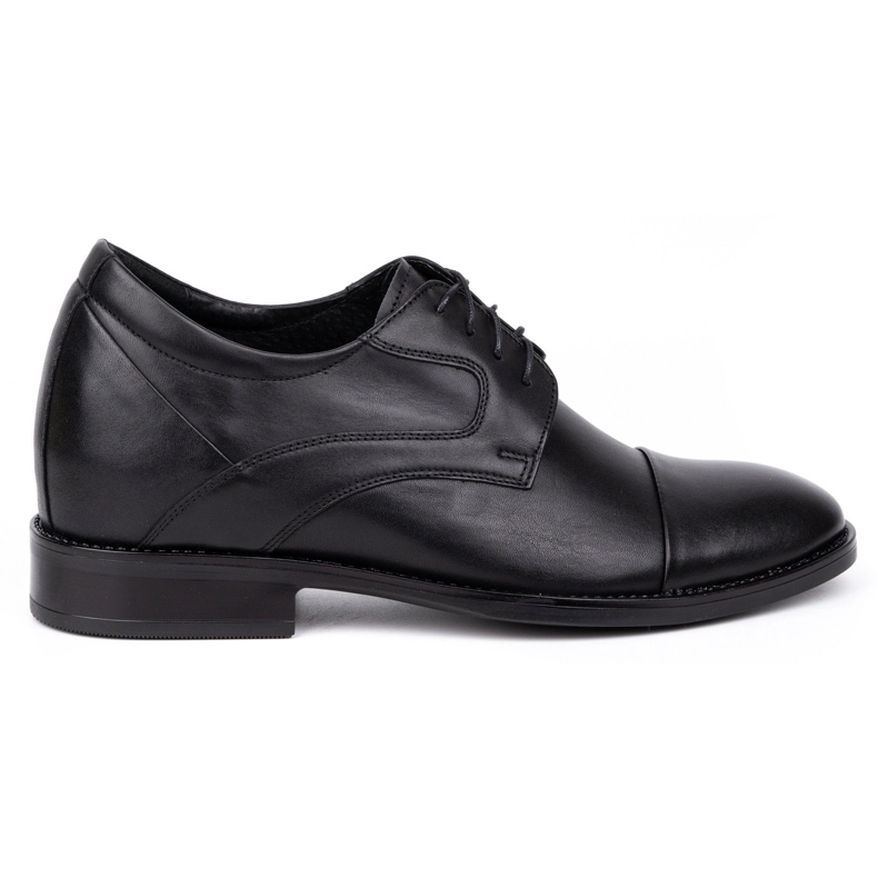 Olivier Zapatos informales con alzas para hombre P14, negro Olivier Zapatos informales con alzas para hombre P14, negro