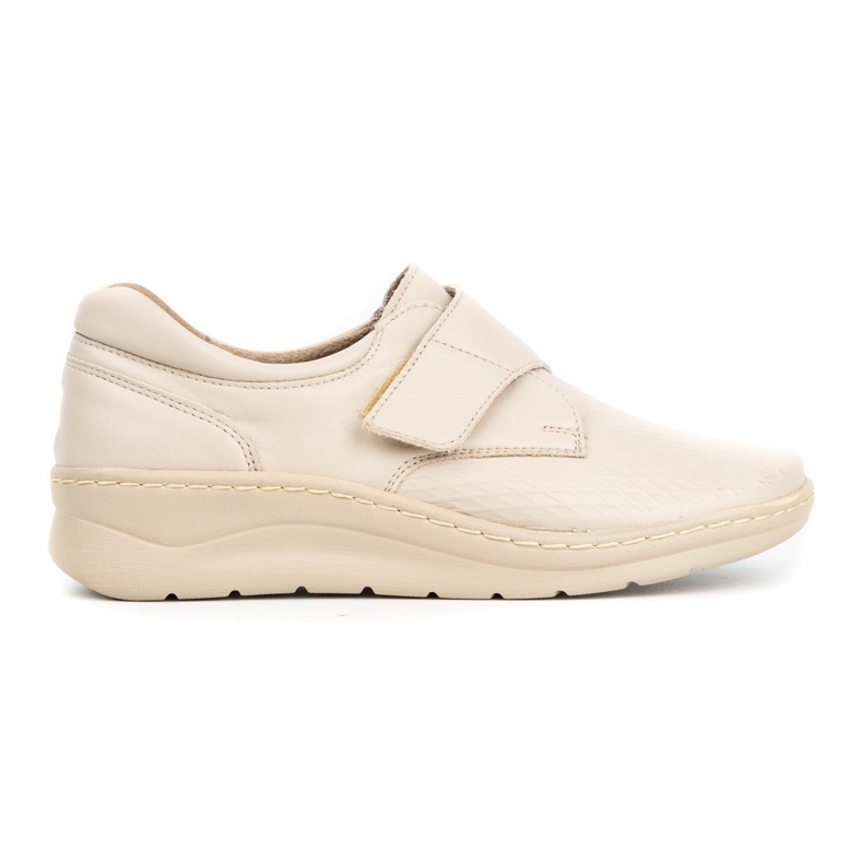 WASAK Deportivas de piel para mujer 0539W, crema beige
