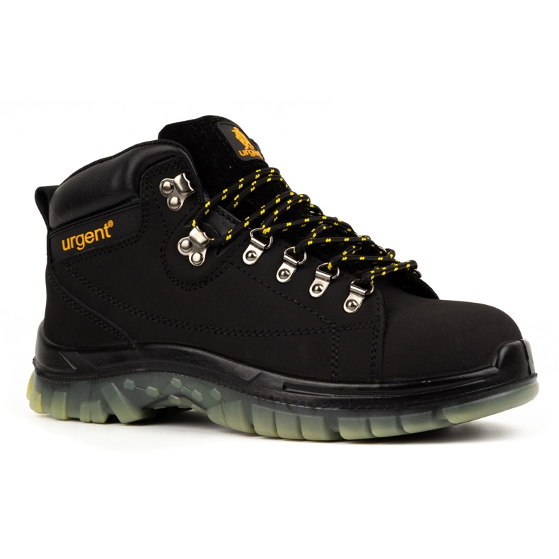 Zapatos de trabajo hombre URGENT 114/S1 Negro con puntera