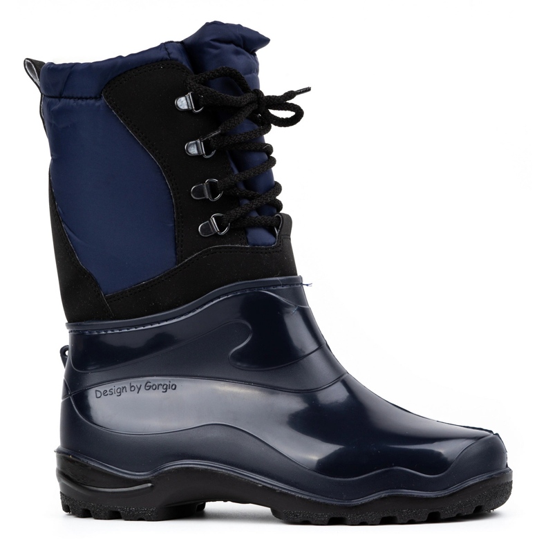 Fagum-Stomil Botas de agua de invierno para mujer 210 Snow 5, azul marino