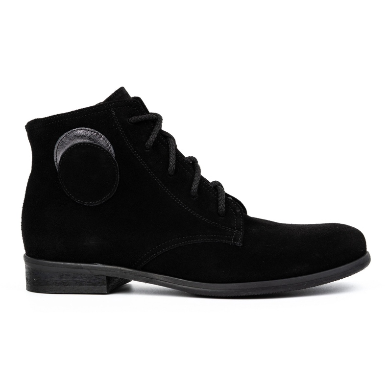 Olivier Botas aislantes de ante para mujer 1024 negro