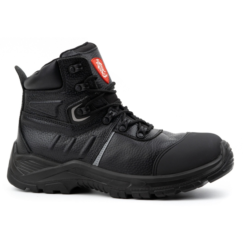 Zapatos de trabajo URGENTES de piel 125/S1 negro