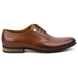 Kampol Zapatos formales hombre piel 331KAM marrón