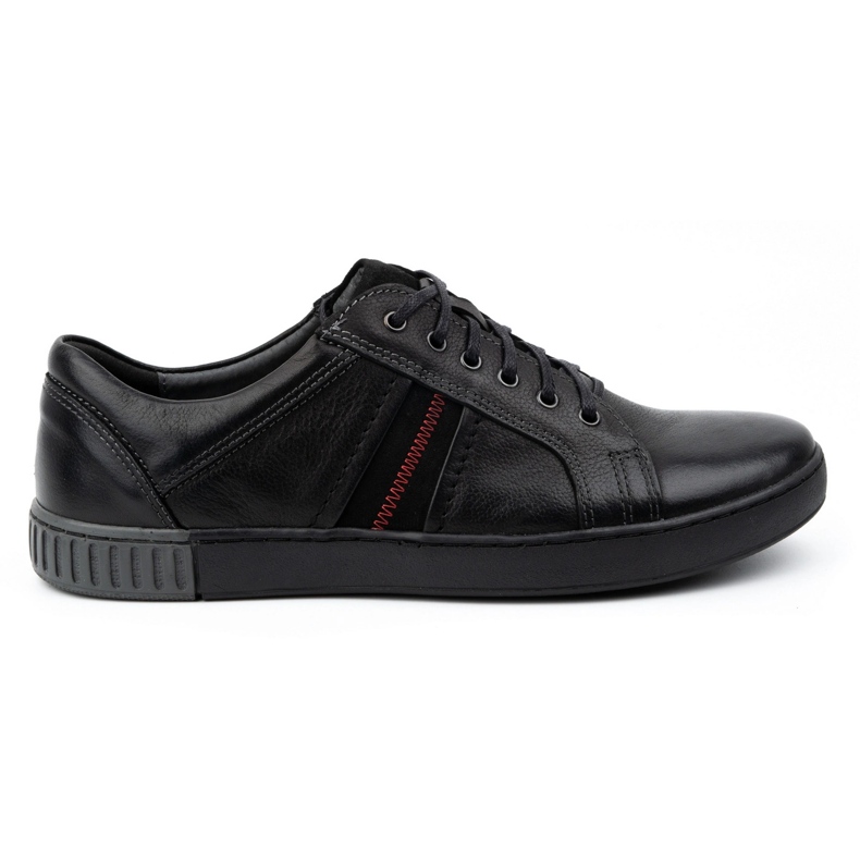 Kampol Zapatos casual hombre piel 29KAM Negro
