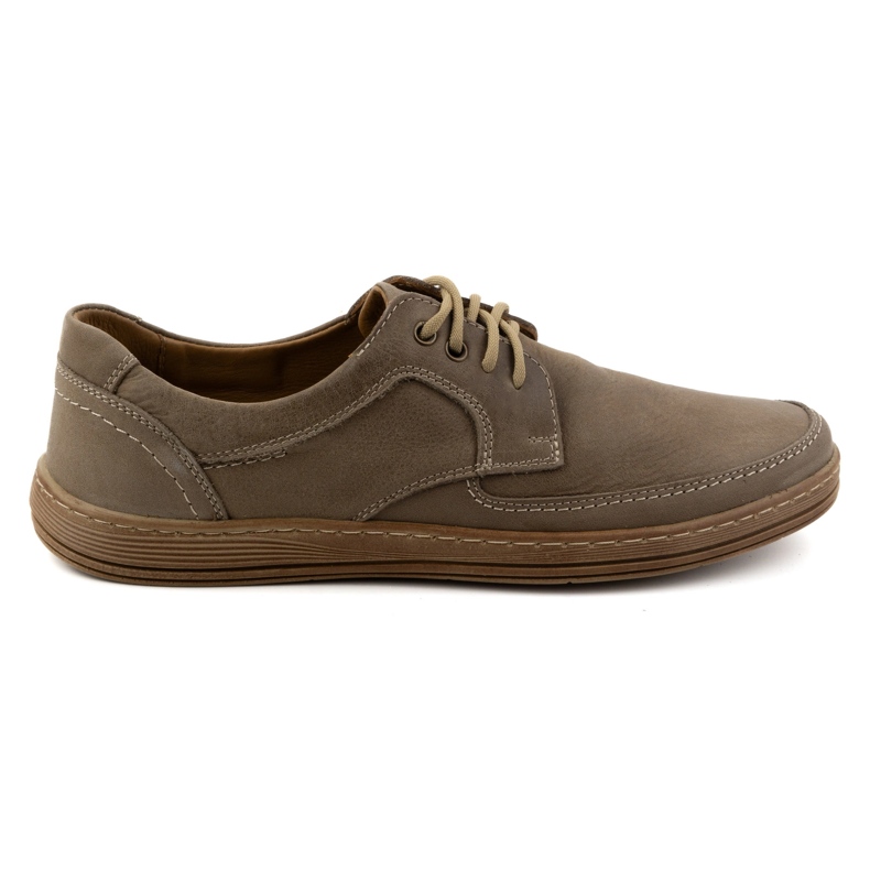 Olivier Zapatos cordones hombre piel 7150DT marrón