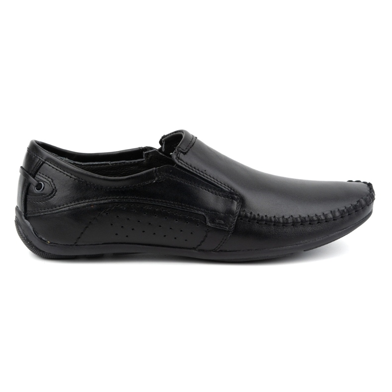 Olivier Mocasines slip-on hombre piel 4206 negro