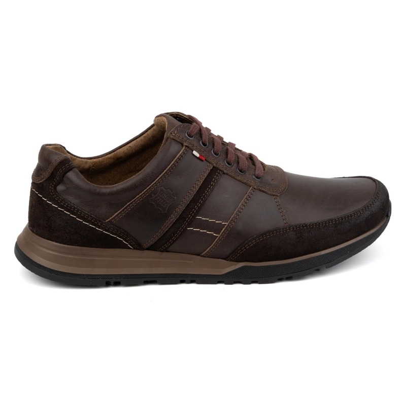 Olivier Zapatos con cordones hombre piel Sport Style 310GT marrón