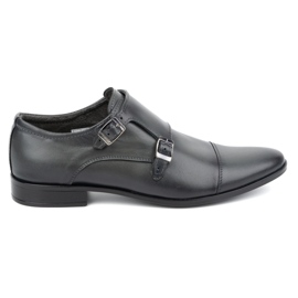 Olivier Monki Zapatos formales de piel 306LU, gris