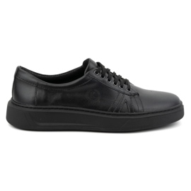 KOMODO Zapatos casual hombre piel 910/2 negro