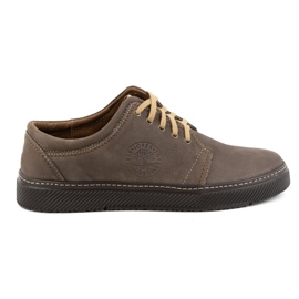 Joker Zapatos casual hombre piel 894J oliva verde