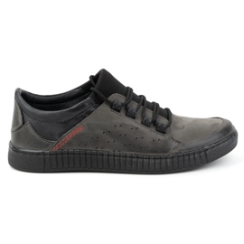Olivier Zapatos cordones hombre piel 287KZ Gris