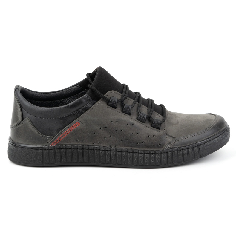 Olivier Zapatos cordones hombre piel 287KZ Gris