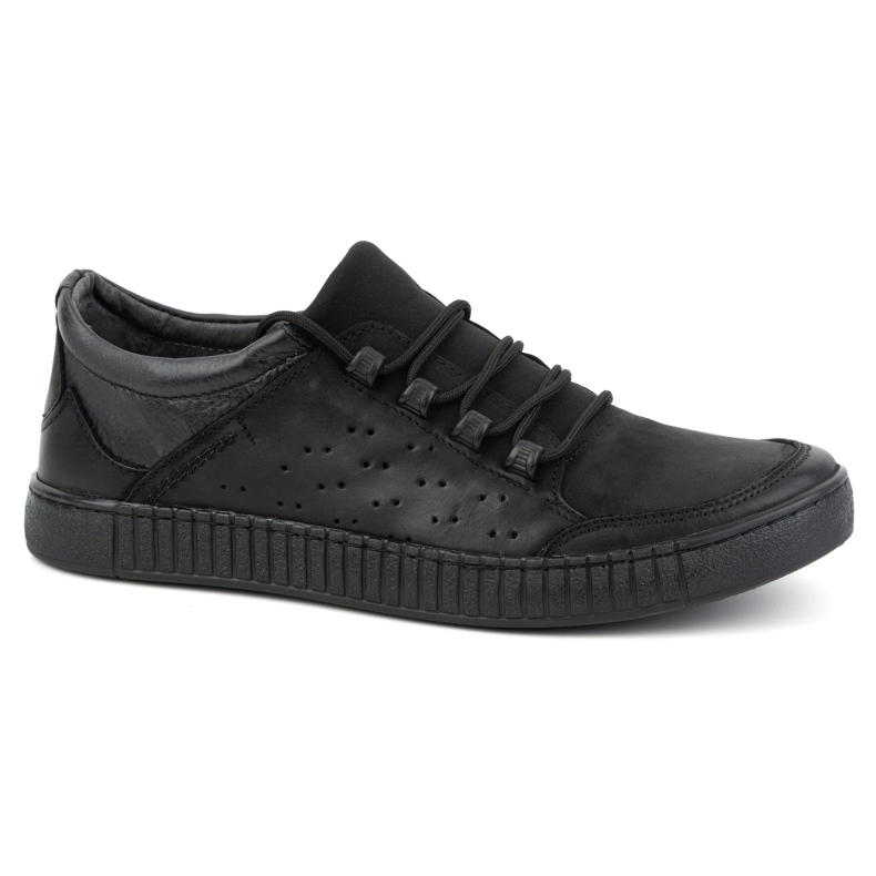 Olivier Zapatos cordones hombre piel 287KZ Negro