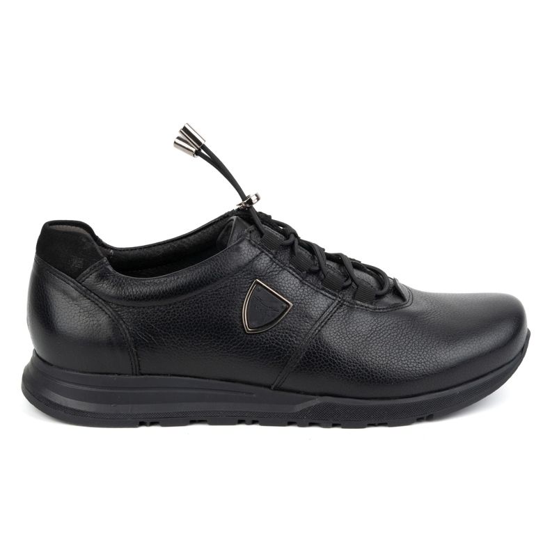 Kampol Zapatos hombre piel 25/5 negro