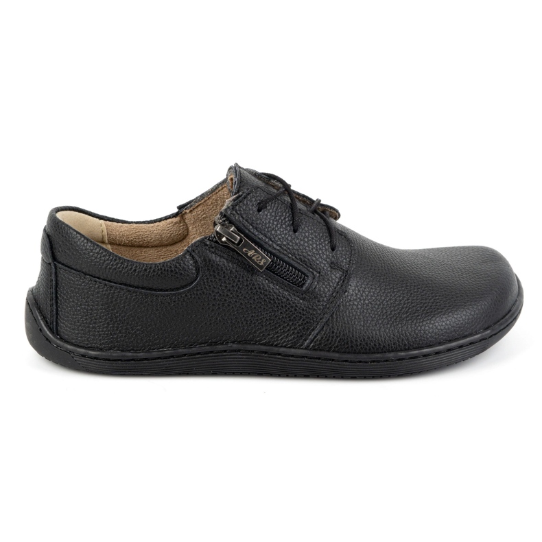 Olivier Zapatos de mujer descalzos minimalistas de piel 1244 negro