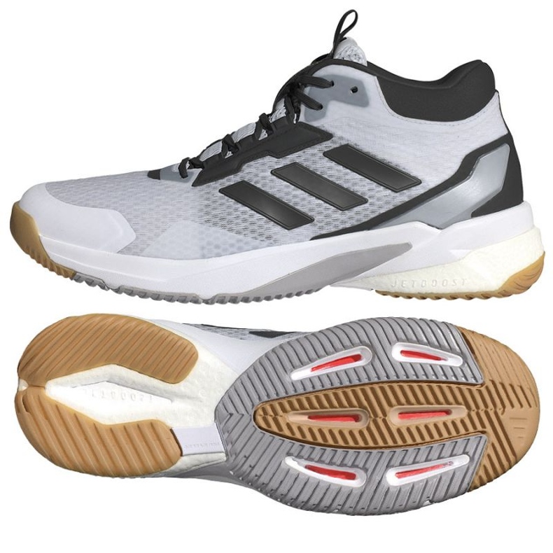 Zapatillas Adidas Crazyflight 5 Mid IH7720 blanco