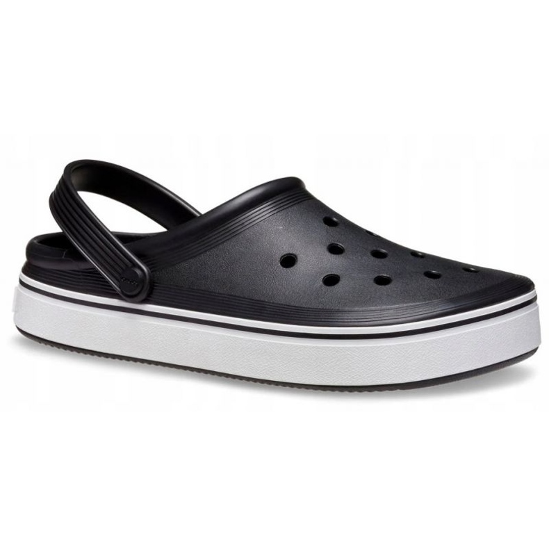 Chanclas Crocs Of Court Clog 208371-001 negro negro