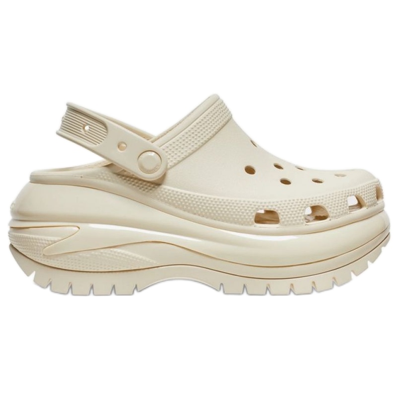 Zueco Crocs Mega Crush 207988-2Y2 beige