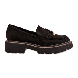 Mocasines Mujer Ante Ecológico Con Decoración Negro Verindalle Mocasines Mujer Ante Ecológico Con Decoración Negro Verindalle