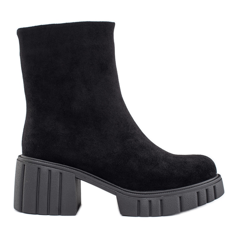 Botas de plataforma de mujer negras negro