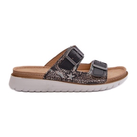 Chanclas Cómodas De Mujer Con Hebillas Inblu CN000033 Azul Marino