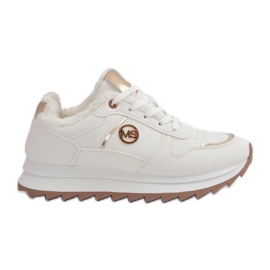Zapatillas Deportivas De Mujer Con Aislamiento De Piel En La Plataforma, Lerisas Blancas blanco Zapatillas Deportivas De Mujer Con Aislamiento De Piel En La Plataforma, Lerisas Blancas blanco