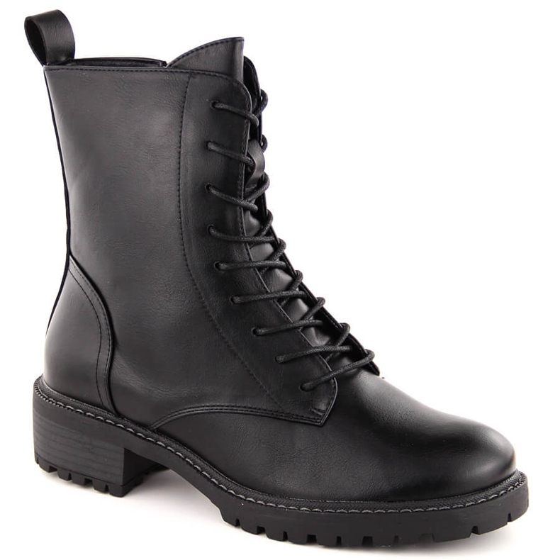 Botas de mujer negras ligeramente aislantes Vinceza 58422 negro