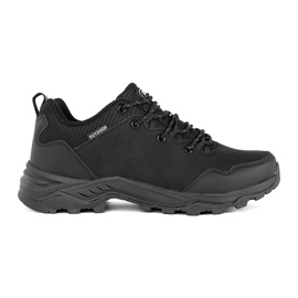 DK Zapatos trekking hombre negros