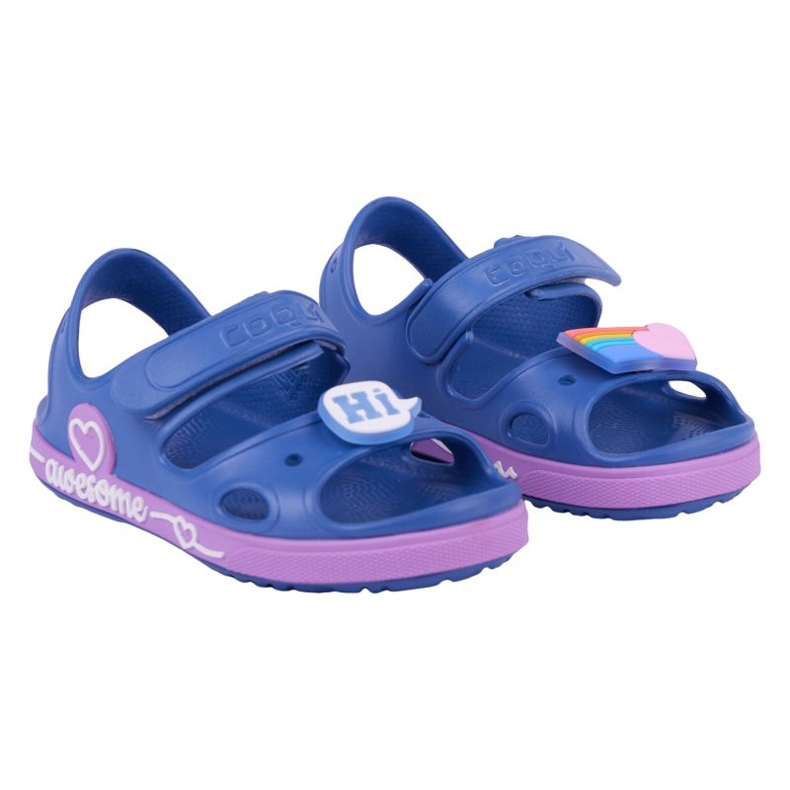 Sandalias Coqui Yogi 92800617418 azul