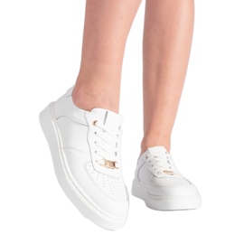 Deportivas mujer piel blancas blanco