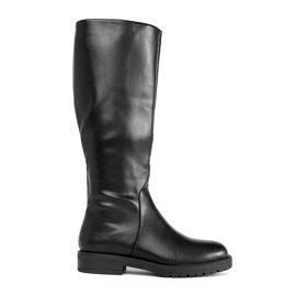 Botas negras de mujer de Sergio Leone negro