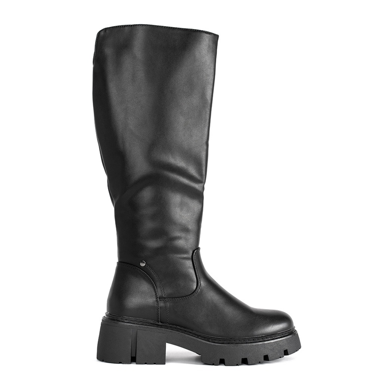 Botas negras de mujer de Sergio Leone negro