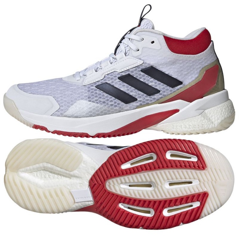 Zapatillas Adidas Crazyflight 5 Mid IG1611 blanco