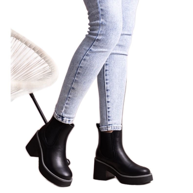 Botines negros de Lidea Botines negros de Lidea