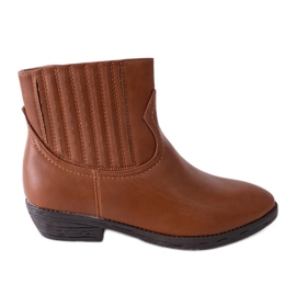Botas cowboy marrones con aislamiento de Jolicoeur marrón
