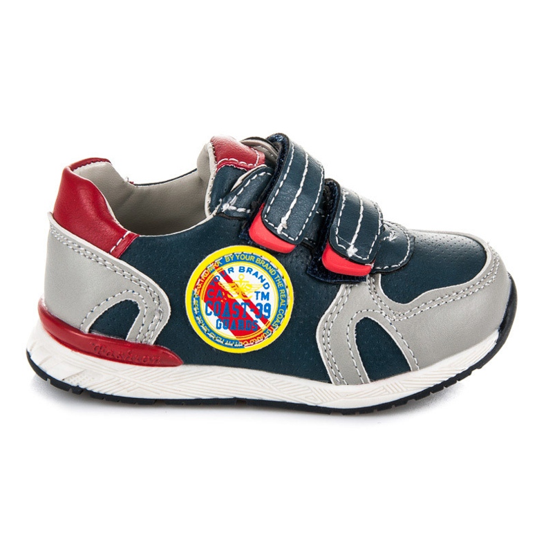 American Club Zapatillas Con Velcro azul