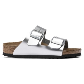Chanclas Birkenstock Arizona Kids Bs 1019147 plata