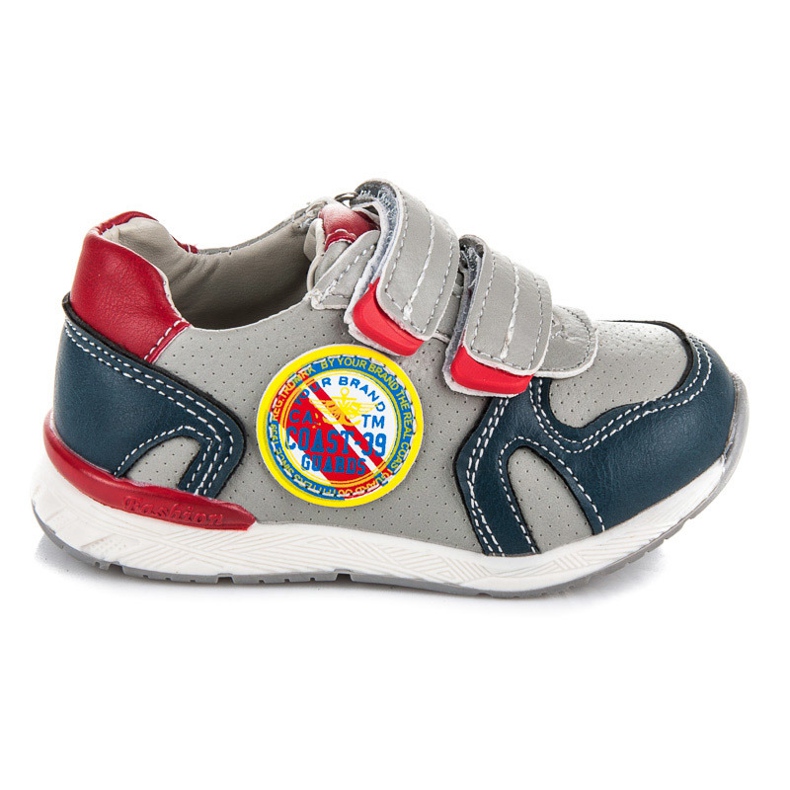American Club Zapatillas Con Velcro gris