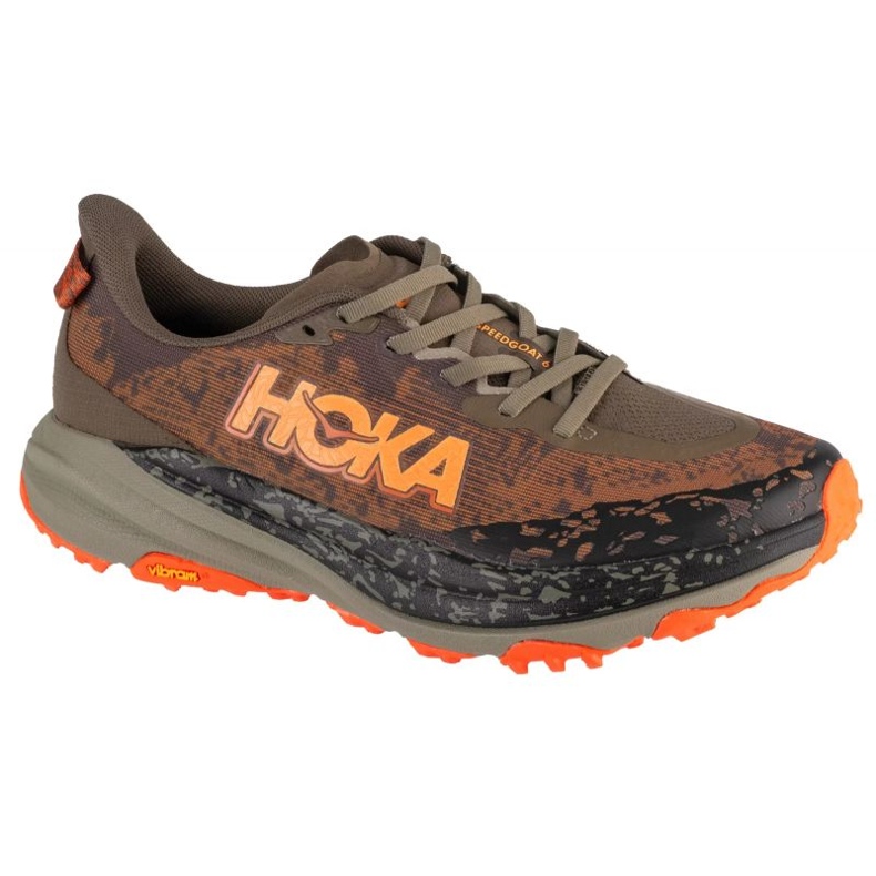 Hoka Speedgoat 6 Zapatillas anchas 1147830-AQL marrón