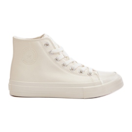 Zapatillas Deportivas De Mujer Con Aislamiento En Piel Ecológica Blanco Big Star OO274932