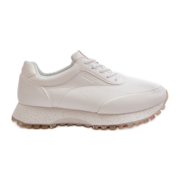 Zapatillas Deportivas de Mujer Zapatillas Deportivas en Piel Ecológica Big Star OO274023 Hi-Poly System Blanco