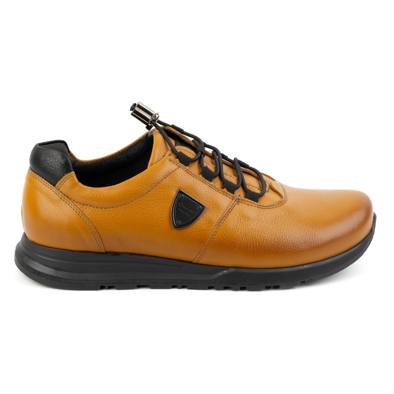 Zapatos hombre piel KAMPOL 25/48 marrón claro