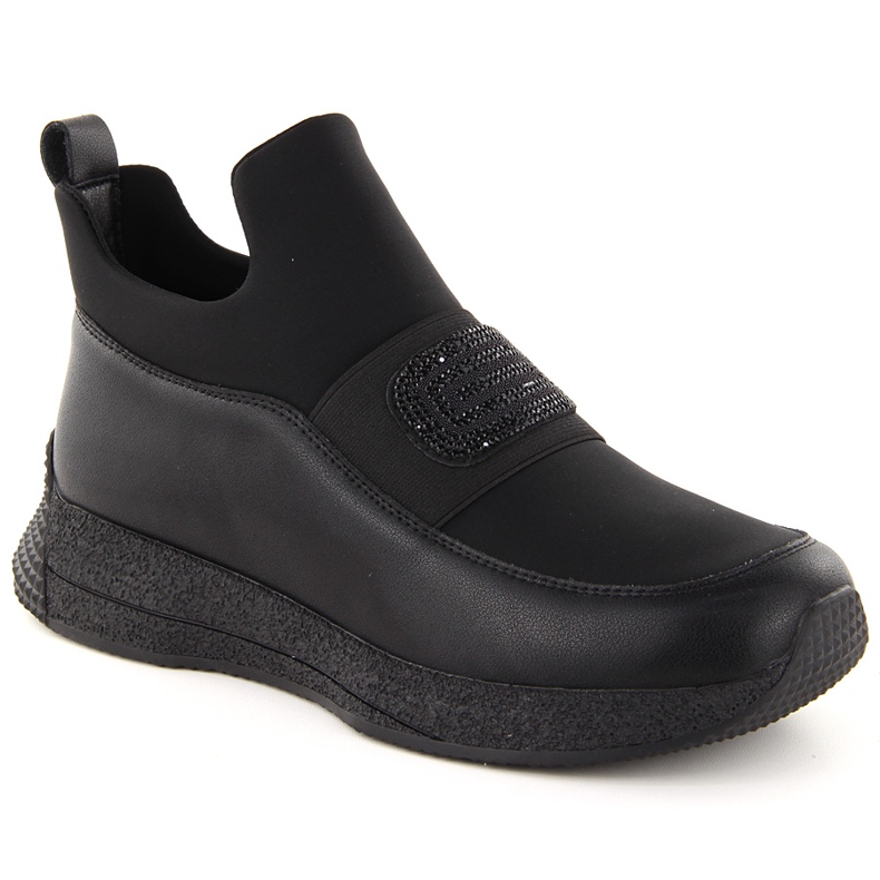 Zapatos slip-on mujer piel negro Artiker 55C0035