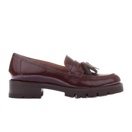 Marco Shoes mocasines Fabienne rojo