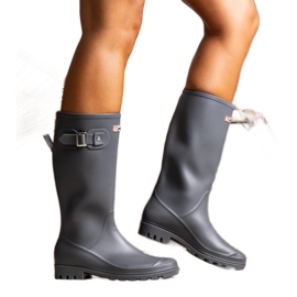 Botas altas grises de Lahtitita