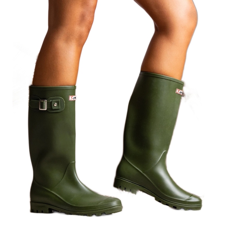 Botas de agua altas verdes de Lahtitita Botas de agua altas verdes de Lahtitita