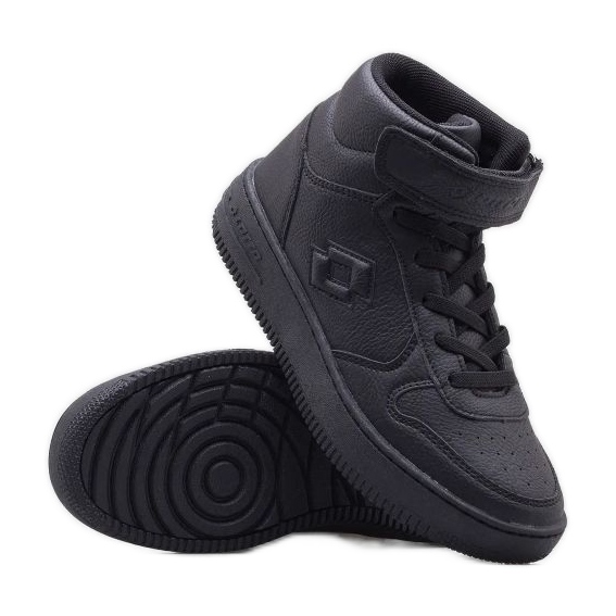 Calzado infantil LOTTO Paliot Mid Oc K 2600260K-1111 negro